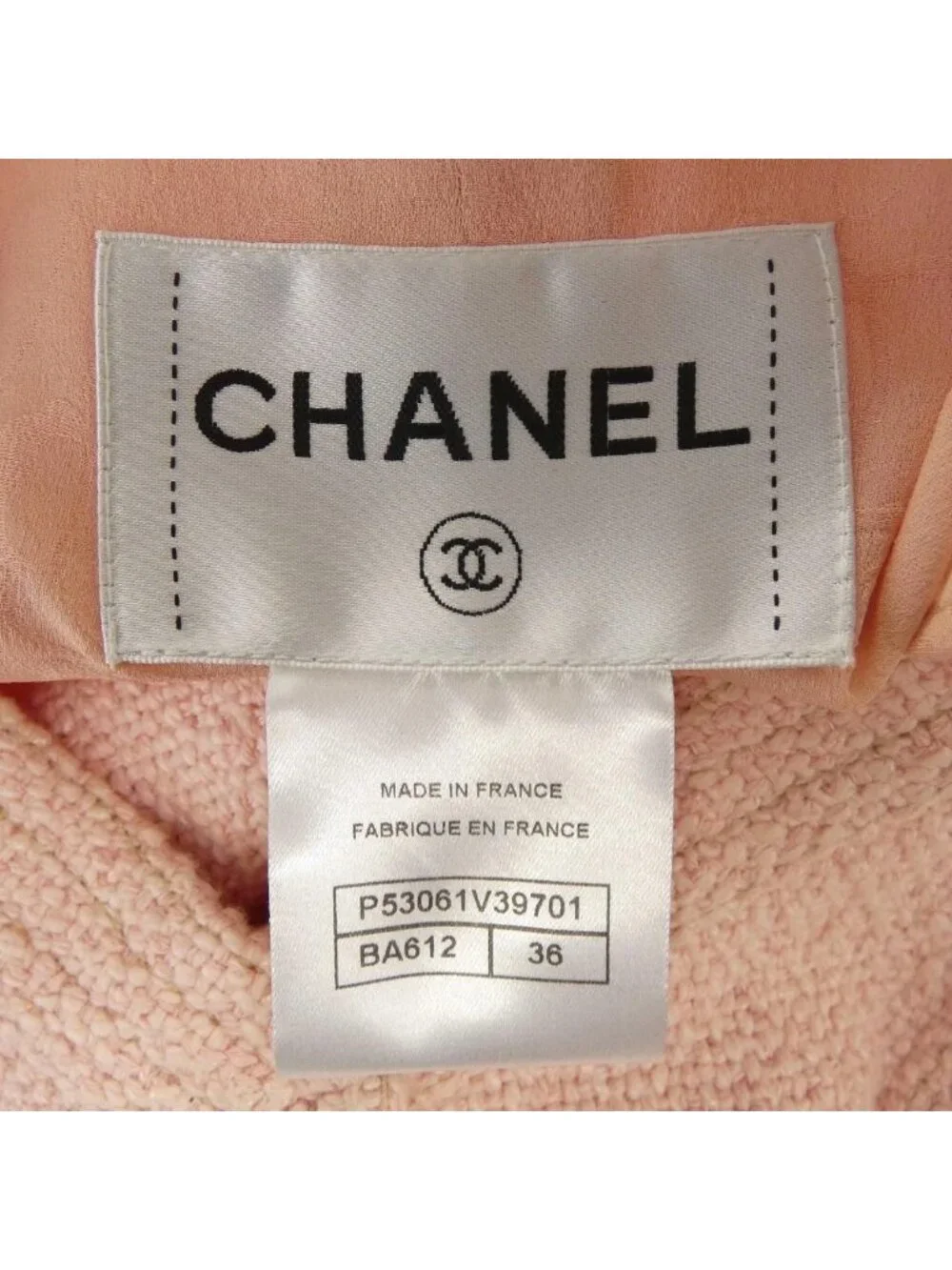 Chanel 16c Collarless Jacket